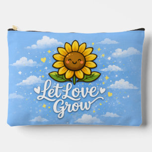 Let Love Grow - Sunflower Accessory Pouch