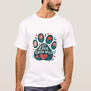 Let Love Grow Wild Floral T-Shirt