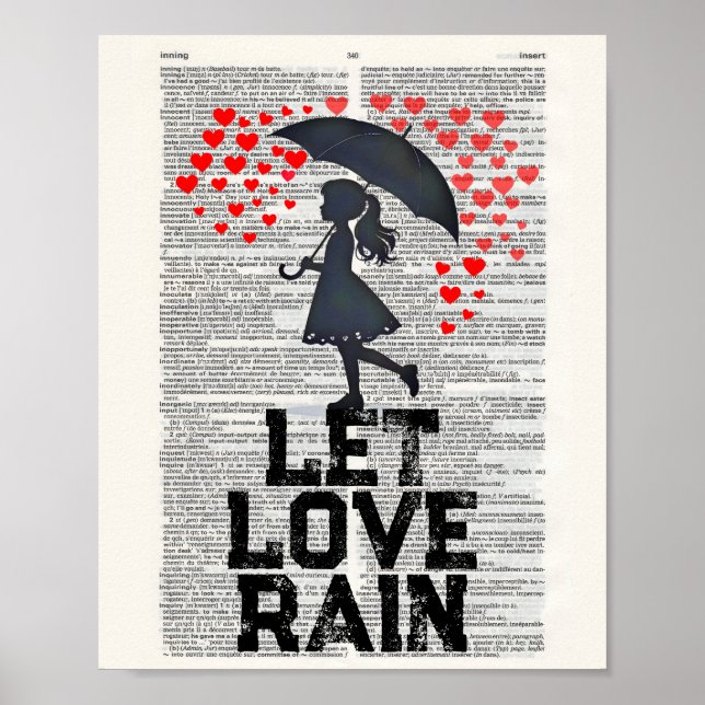 Let Love Rain Poster (Front)