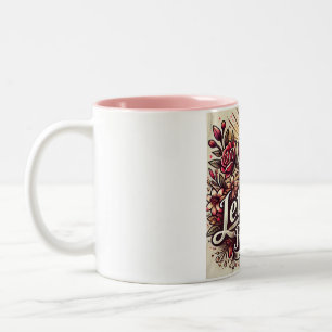 Let Love Rule Two-Tone Coffee Mug