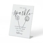 Let Love Sparkle Black And White Signature Script