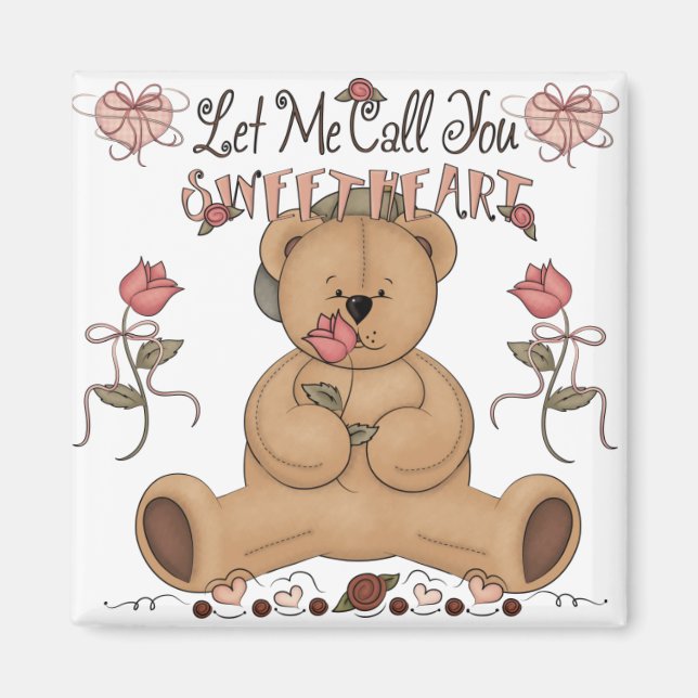 Let Me Call You Sweetheart Valentine's Day  Magnet (Front)