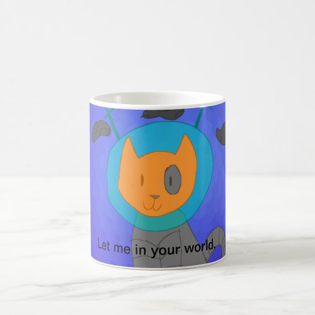 Let me in your world Mug (Center)