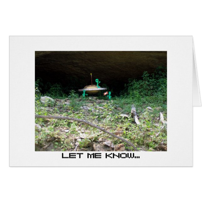 Let Me Know When you come in for a landing. (Front Horizontal)