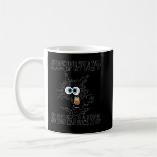 Let me pour you a tall glass of get over it Funny  Coffee Mug