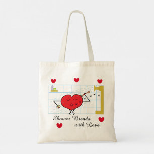 Let Me Shower You with Love: Budget Tote Bag