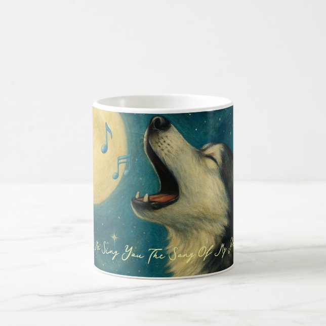 Let Me Sing You The Song Of My People Coffee Mug (Center)