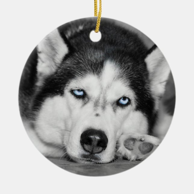 Let Me Sleep Please Ceramic Tree Decoration (Front)
