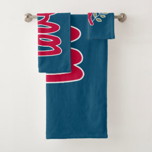 Let me sow love bath towel set