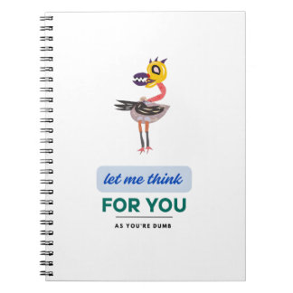 Let me think  notebook