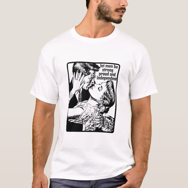 Let Men Be (light) T-Shirt (Front)