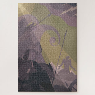 Let My People Go –Aaron Douglas Harlem Renaissance Jigsaw Puzzle