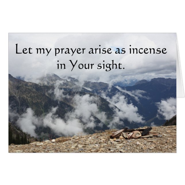 Let My Prayer Arise as Incense (Front Horizontal)