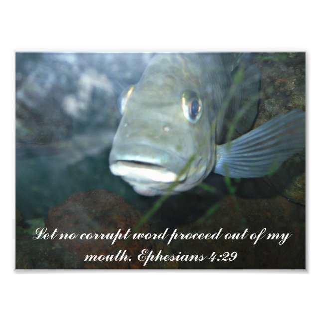 Let no corrupt word photo (Front)