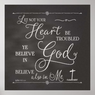 Let Not Your Heart Be Troubled Poster