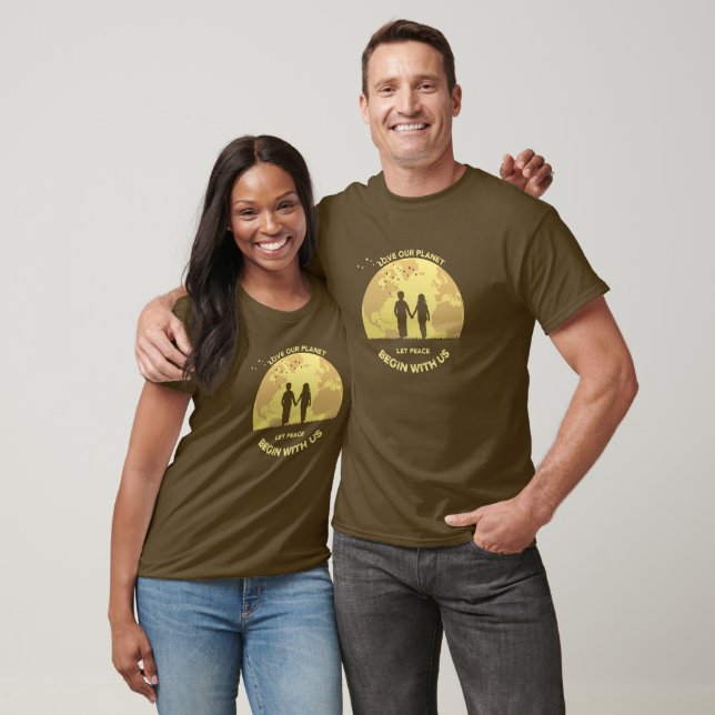 Let Peace Begin with Us | Aldult T-Shirt (Unisex)