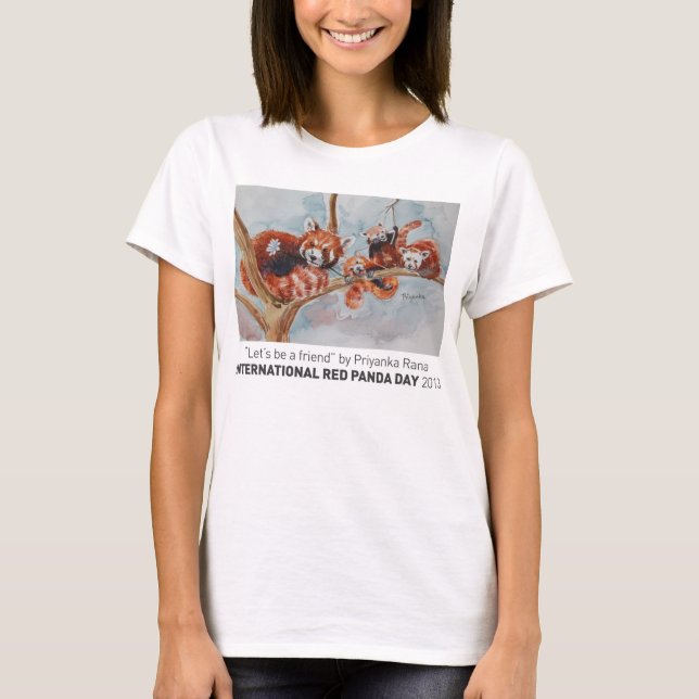 “Let’s be a Friend” Women's Tee (Front)