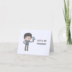 Let’s Be Friends! Holiday Card