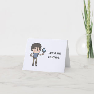 Let’s Be Friends! Invitation