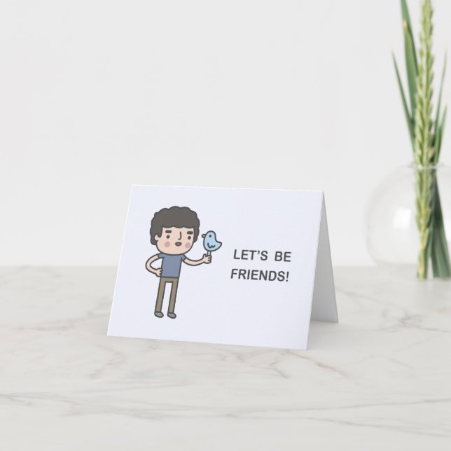 Let’s Be Friends! Invitation (Front)
