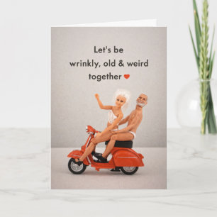 Let’s Be Wrinkly, Old & Weird Together Holiday Card