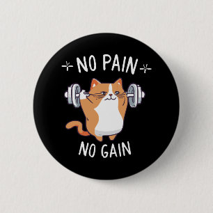 Let s Build Some Muscle! Gym Time! 6 Cm Round Badge