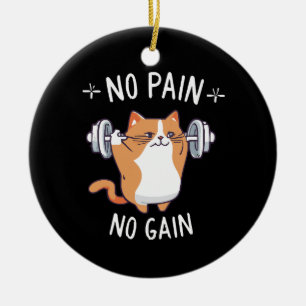 Let s Build Some Muscle! Gym Time! Ceramic Tree Decoration