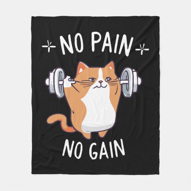 Let s Build Some Muscle! Gym Time! Fleece Blanket (Front)