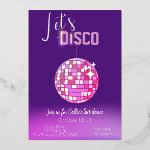 Let’s Disco Neon Bachelorette
