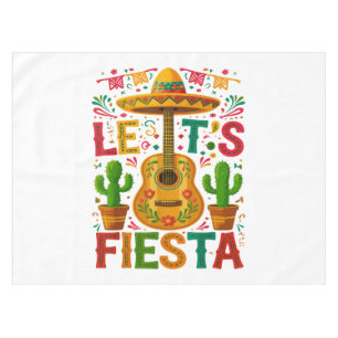 Let’s Fiesta Cinco De Mayo Fiesta Tablecloth