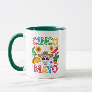 Let’s Fiesta Cinco De Mayo Mug – Colorful Mexican