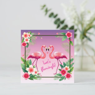 Let’s Flamingle Valentine’s Day Holiday Card