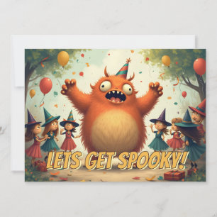 Let’s Get Spooky – Cute Monster Party Fun