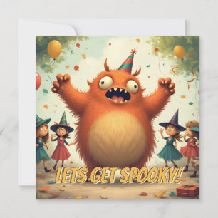 Let’s Get Spooky – Cute Monster Party Fun