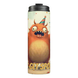 Let’s Get Spooky – Cute Monster Party Fun Thermal Tumbler