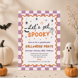 Let’s Get Spooky Halloween Party Invitation