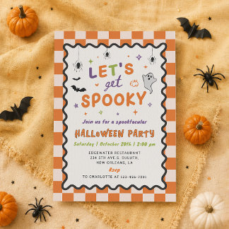 Let’s Get Spooky Halloween Party Invitation