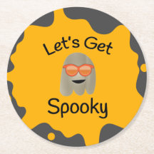 Let’s Get Spooky Paper Coaster