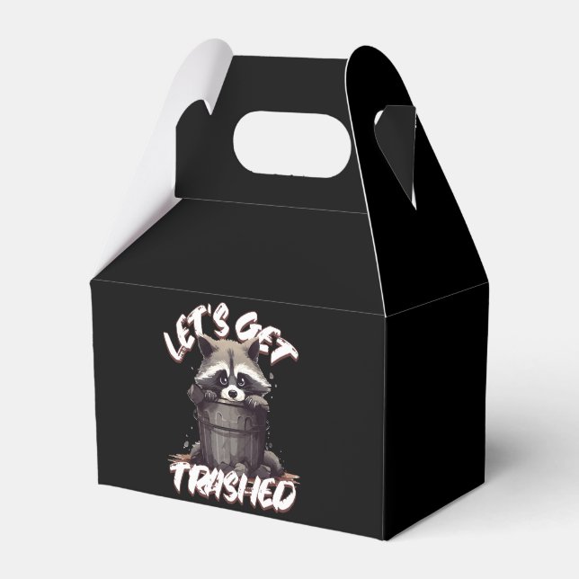 Let’s Get Trashed Favour Box (Front Side)