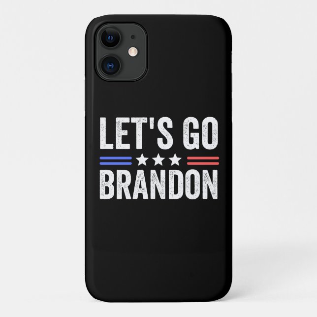 LET’S GO BRANDON Cardinal Case-Mate iPhone Case (Back)