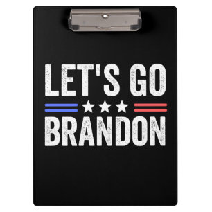 LET’S GO BRANDON Cardinal Clipboard