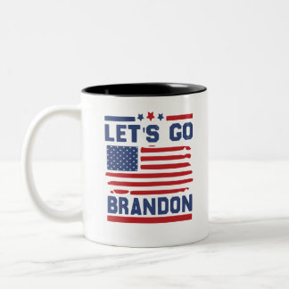 Let’s Go Brandon Two-Tone Coffee Mug