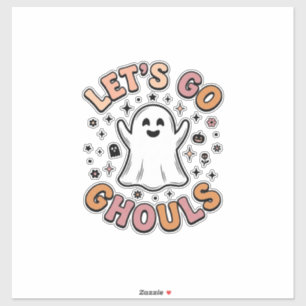 Let’s Go Ghouls Cute Halloween Ghost