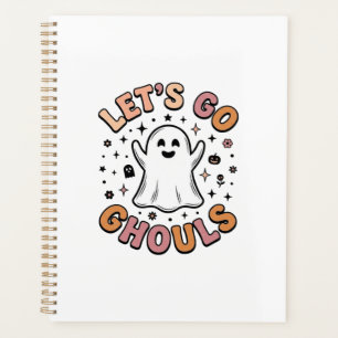 Let’s Go Ghouls Cute Halloween Ghost Planner