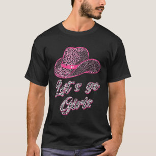Let´s Go Girls Country Southern Western Leopard Co T-Shirt