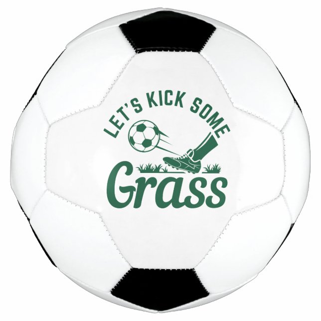 Let’s Kick Some Grass Football (Front)