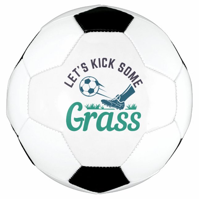 Let’s Kick Some Grass Football (Front)