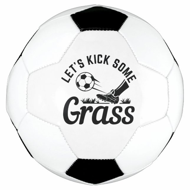 Let’s Kick Some Grass Football (Front)