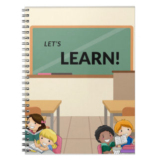 Let’s Learn! Classroom Kids Notebook
