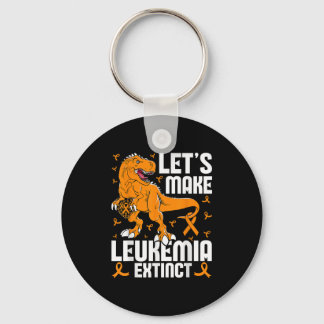 Let’s Make Leukaemia Extinct Dinosaur Awareness  Key Ring